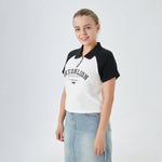 Printed Street Look Polo Shirt for Women Image