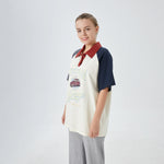 Printed Street Look Polo Shirt for Women Image