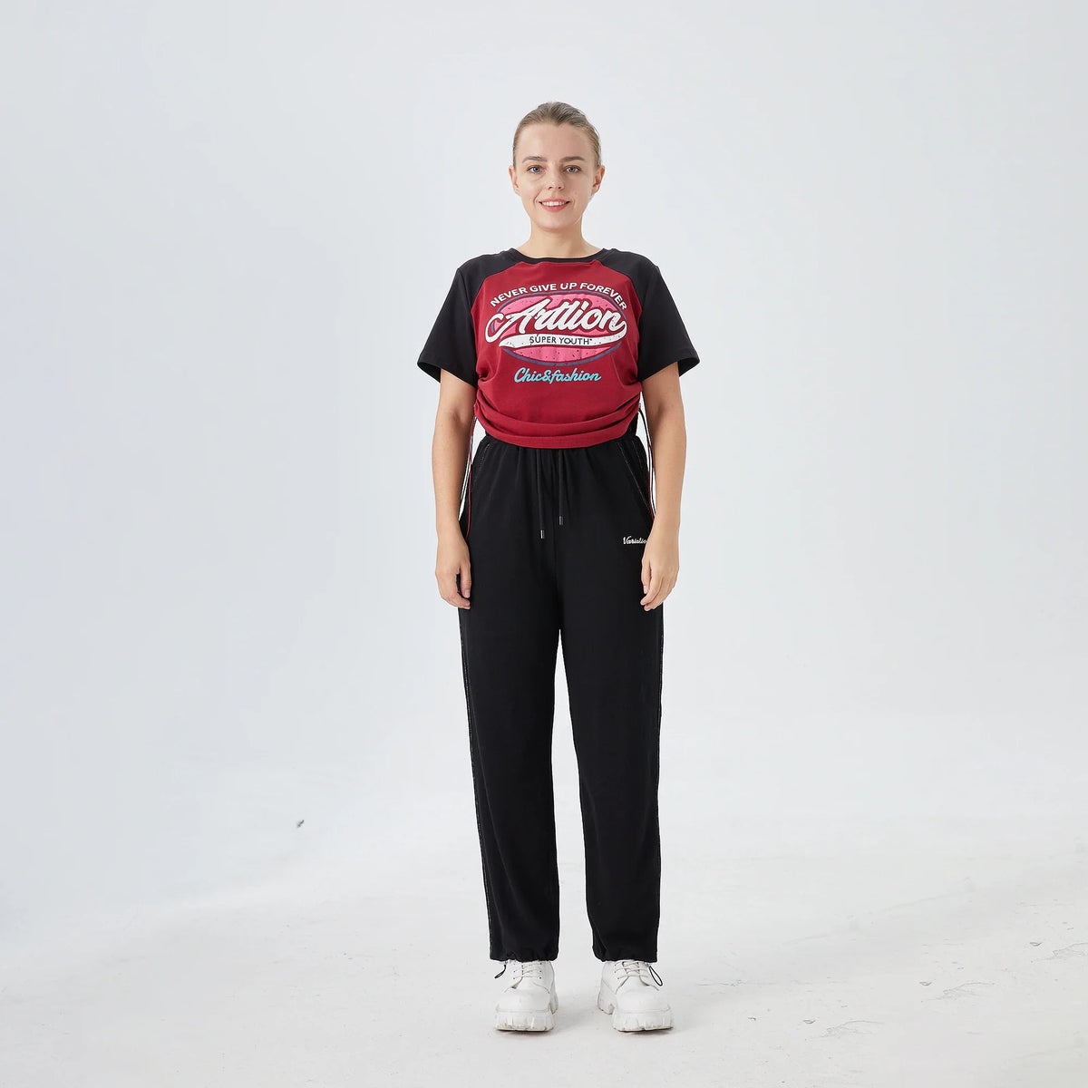 Printed Street Look Pants for Women Image
