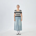 Striped Street Look Sweater for Women Image