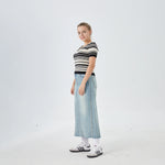 Striped Street Look Sweater for Women Image