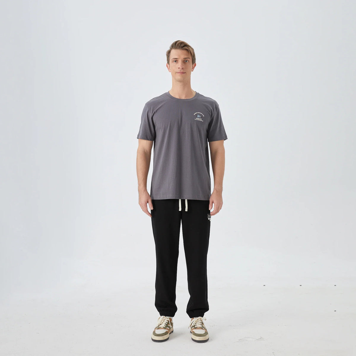 Badge Street Look Pants for Men Image