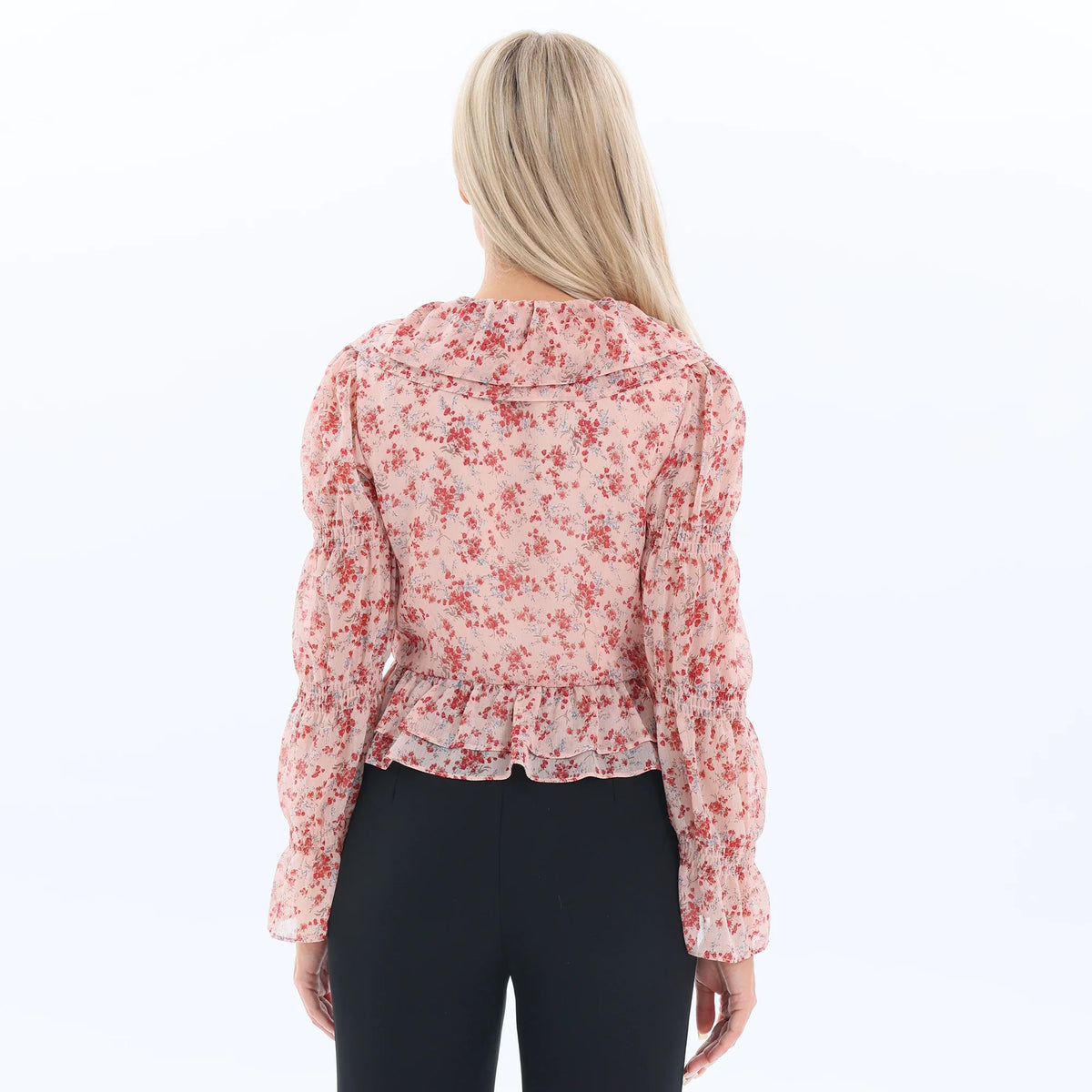 Floral Fashion Blouse for Women Image