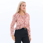 Floral Fashion Blouse for Women Image