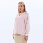 Jacquard Fashion Blouse for Women Image
