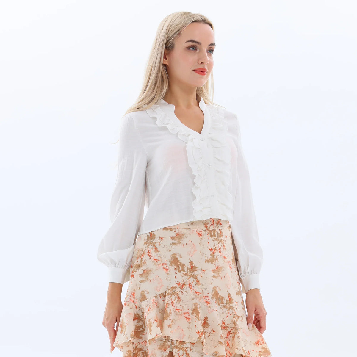 Plain Fashion Shirt for Women Image