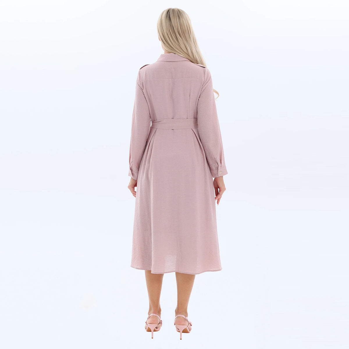 Plain Fashion Dress for Women Image