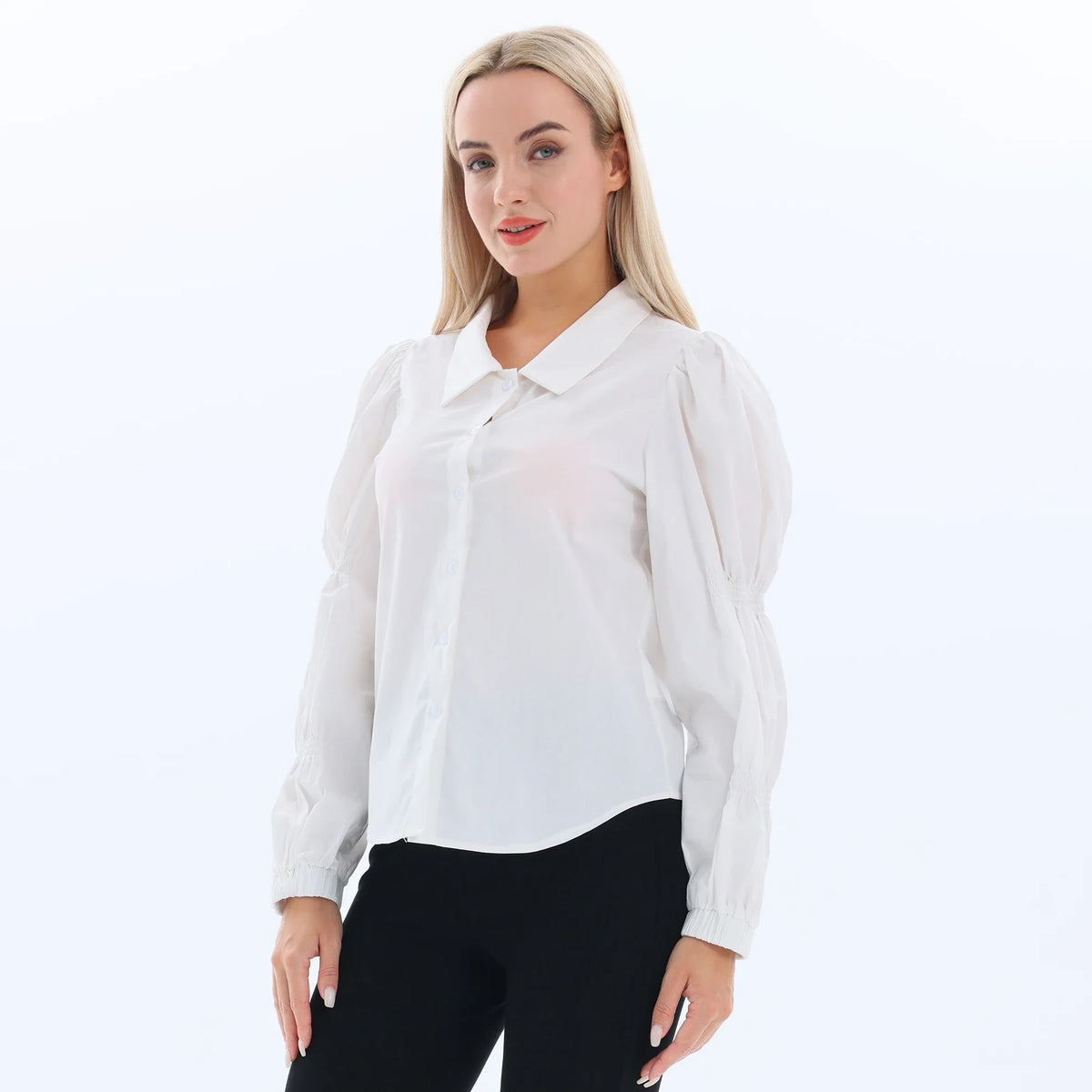 Plain Fashion Shirt for Women Image