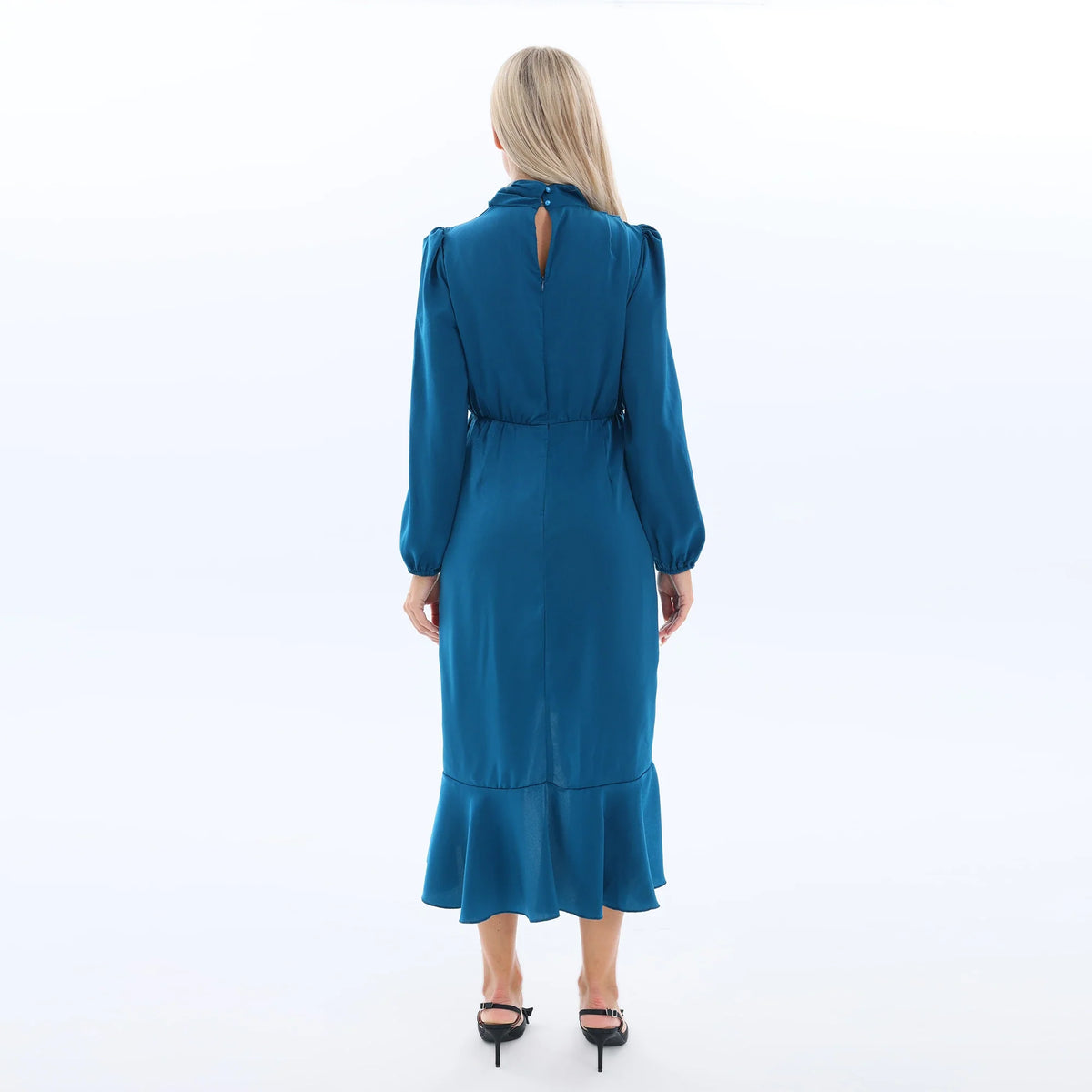 Plain Fashion Dress for Women Image