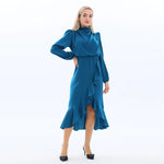 Plain Fashion Dress for Women Image