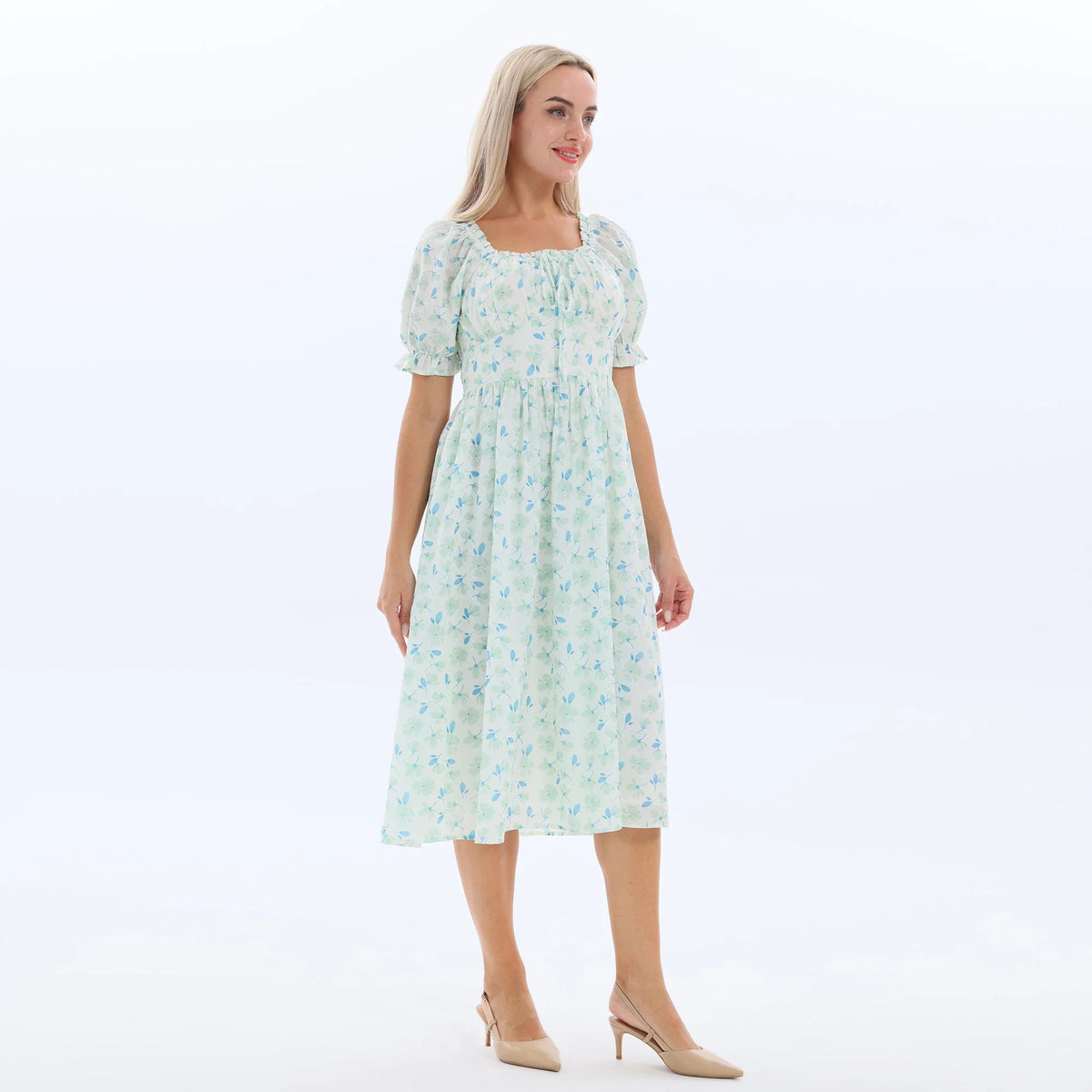 Floral Fashion Dress for Women Image