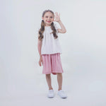 Jacquard Linen Blouse for Girls Image