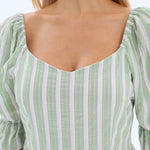 Striped Summer Dress for Women Image