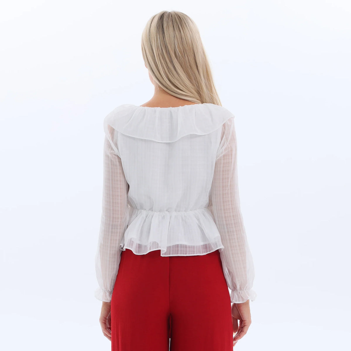 Laced Summer Blouse for Women Image