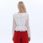 Laced Summer Blouse for Women Image
