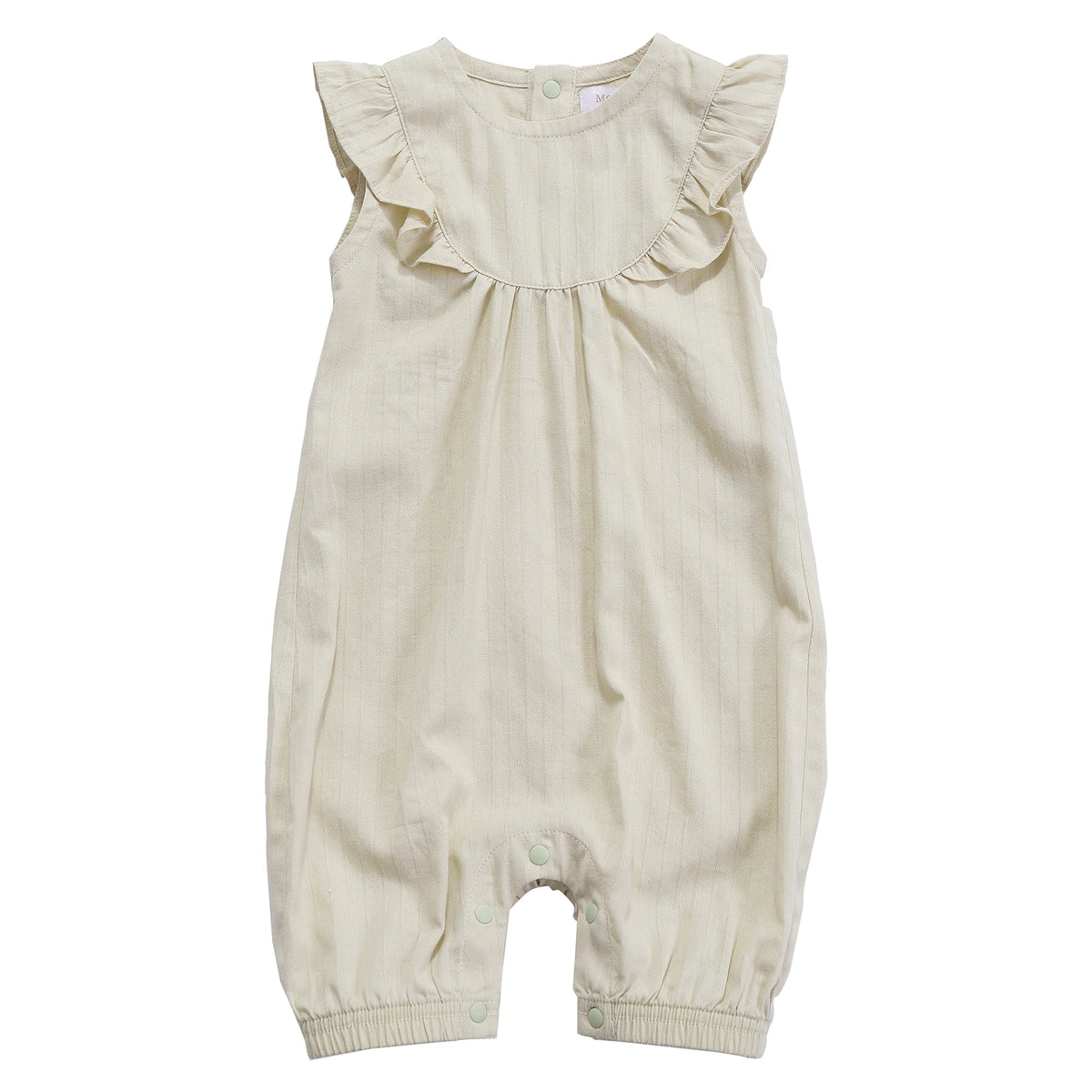 Jacquard Basic Romper For Baby Girl Image
