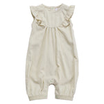 Jacquard Basic Romper For Baby Girl Image