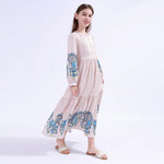 Beige Kalush Dress for Girls Image