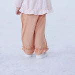 Wide-Leg Linen Pants For Baby Girl Image