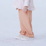 Wide-Leg Linen Pants For Baby Girl Image
