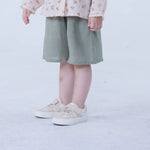 Baggy Linen Shorts For Baby Girl Image