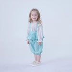 Ankle-Tied Linen Pants For Baby Girl Image