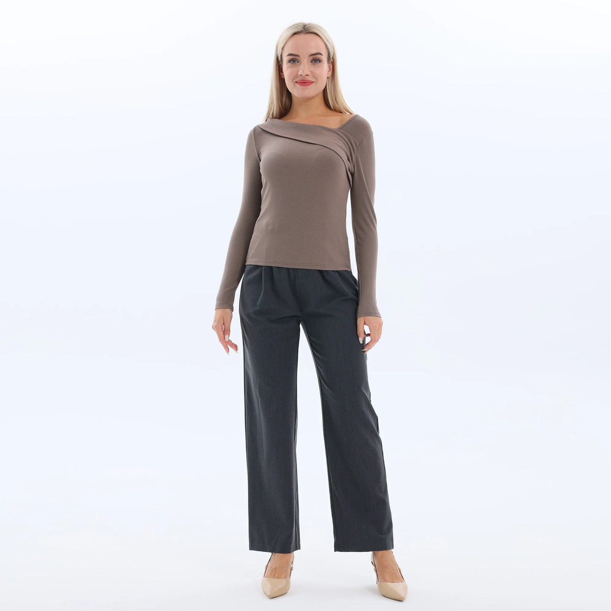 Plain Basic T.Shirt for Women Image