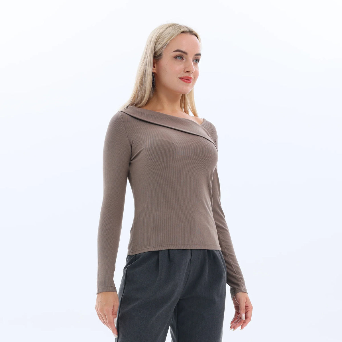 Plain Basic T.Shirt for Women Image