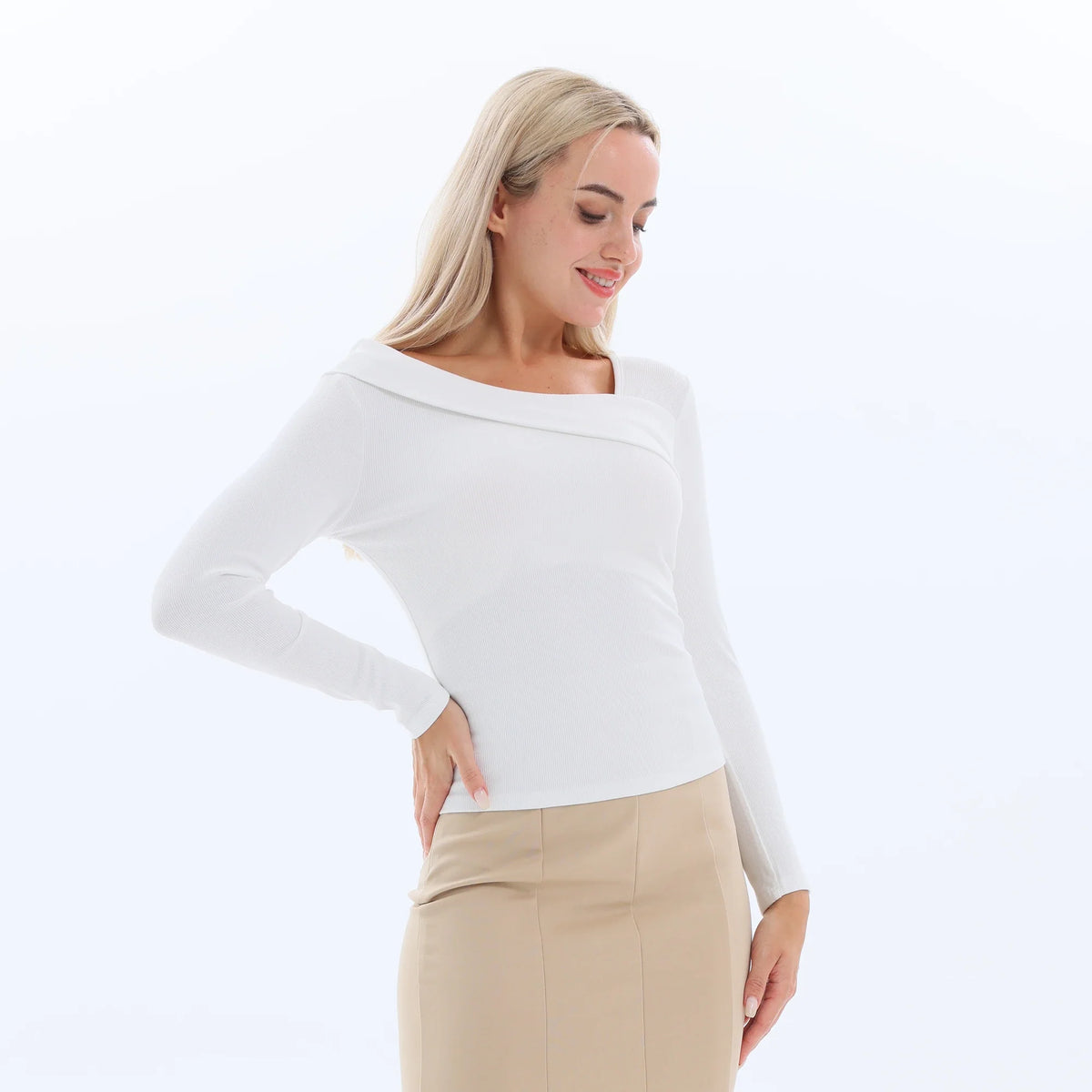 Plain Basic T.Shirt for Women Image