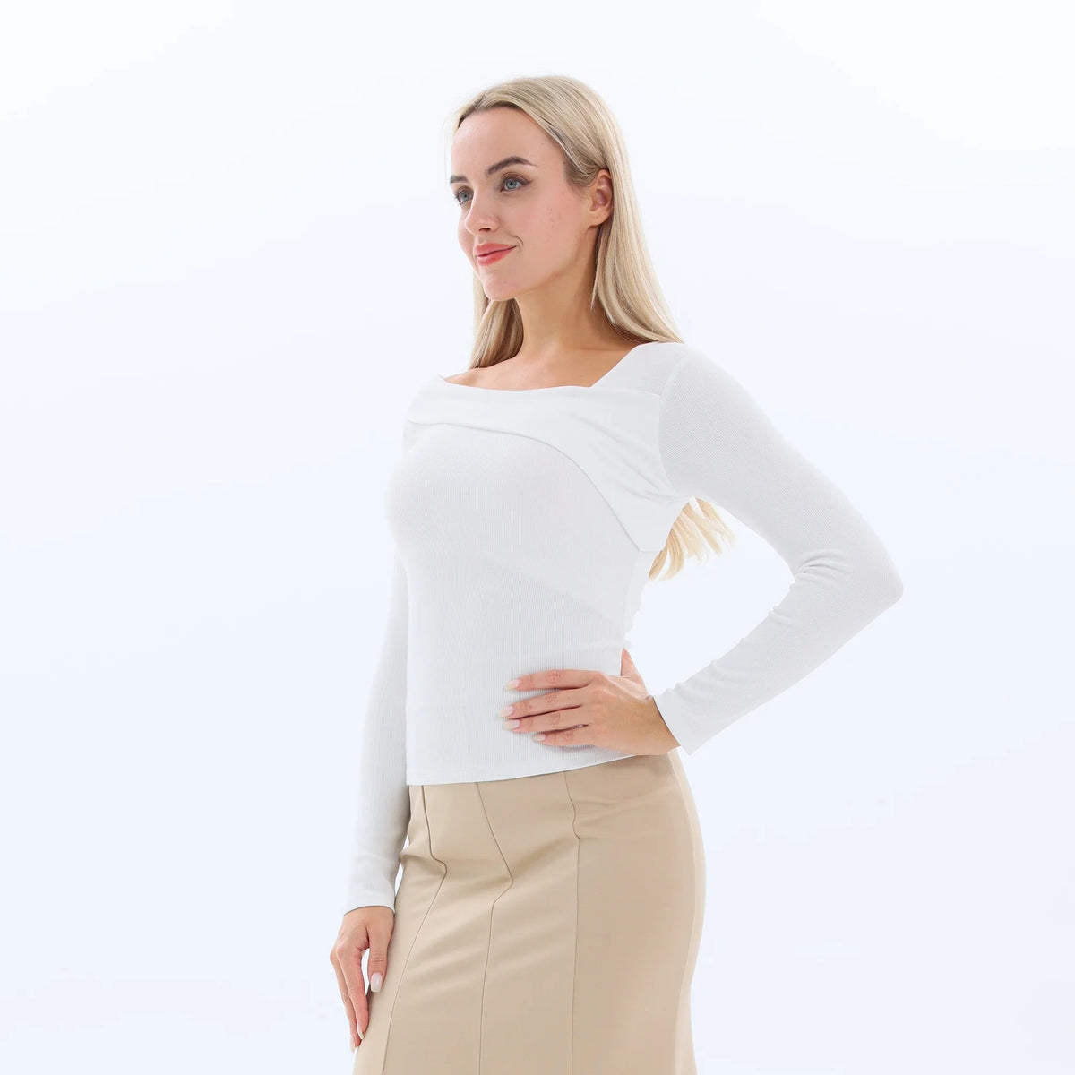 Plain Basic T.Shirt for Women Image