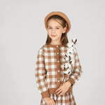 Khaki Jacket for Girls Image