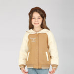 Khaki Jacket for Girls Image
