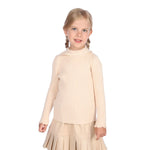 100 | 3Y Beige 100 | 3Y,38.5,50,35,- Sweater for Girls Image