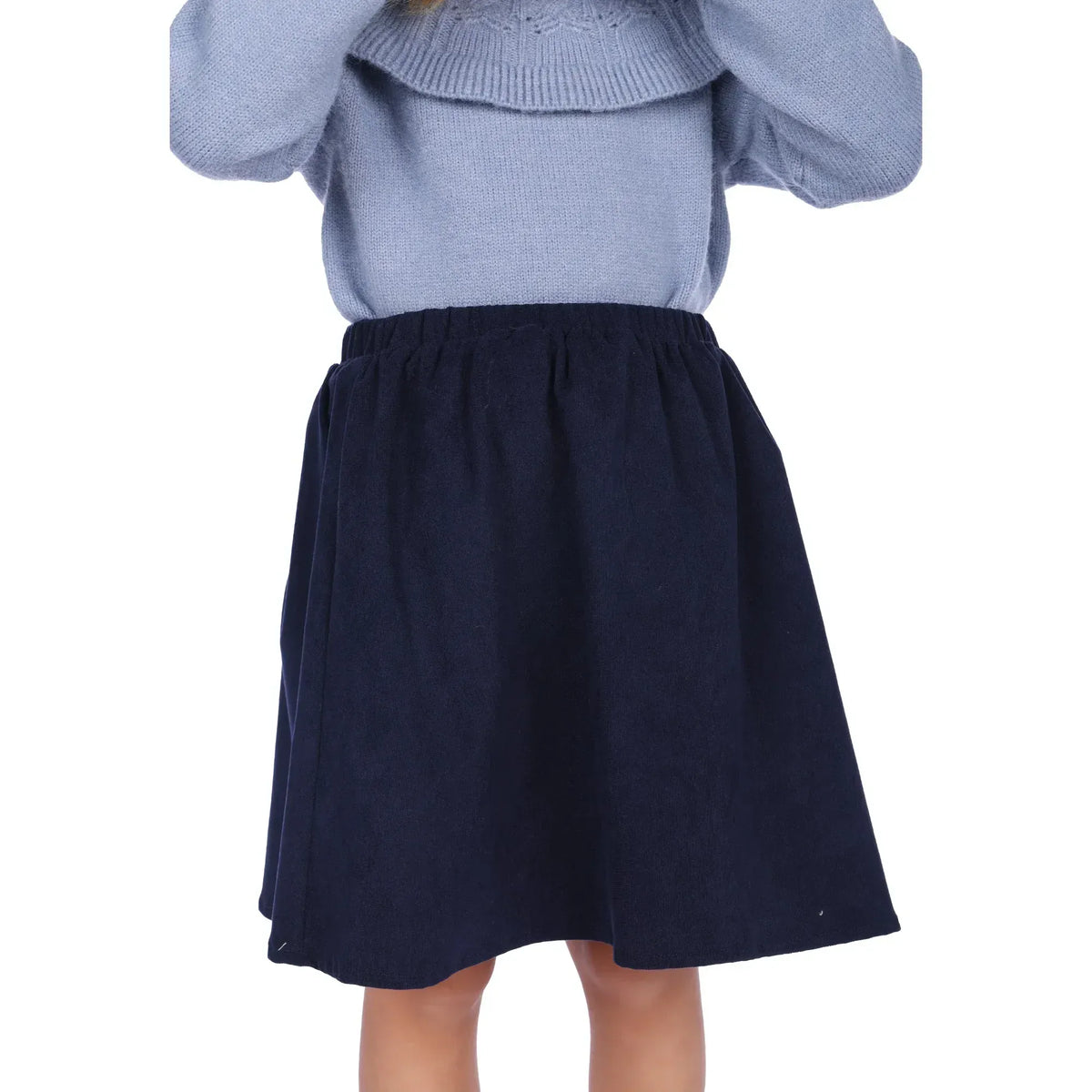Navy Skirt for Girls Image