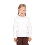 100 | 3Y Off White 100 | 3Y,38.5,58,34,- Blouse for Girls Image