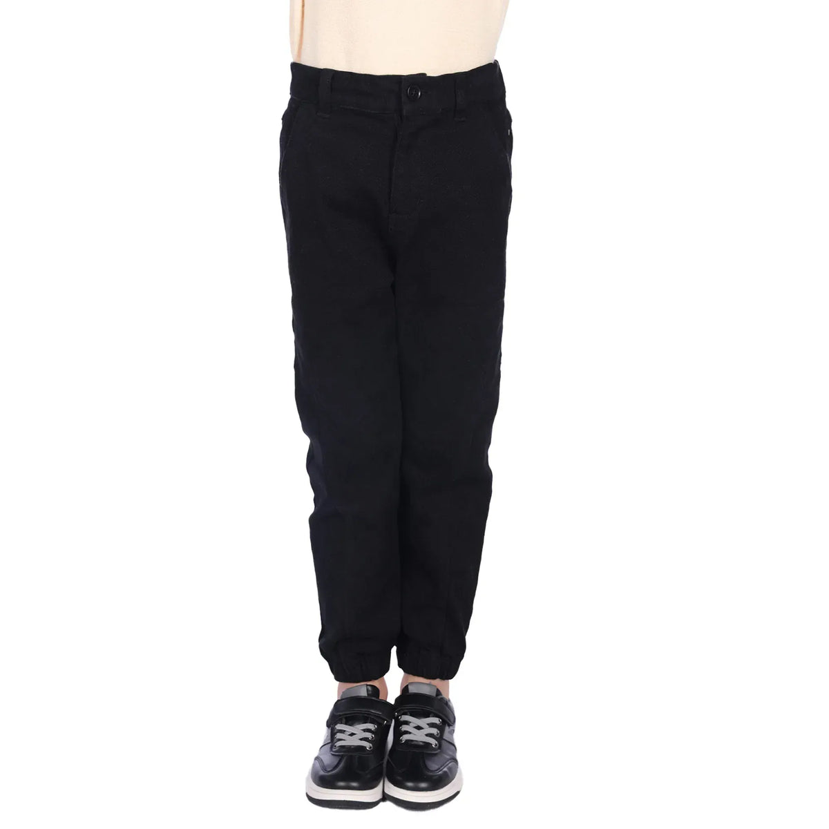 100 | 3Y Black 100 | 3Y,60,47,- Pants for Boys Image