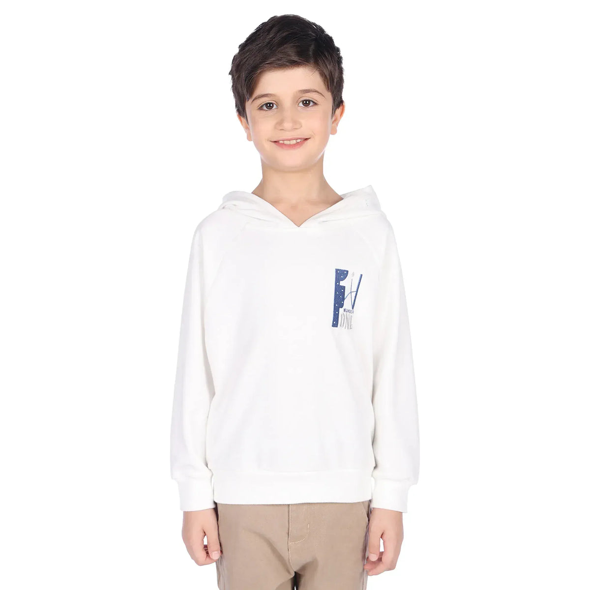 100 | 3Y Off White 100 | 3Y,38,80,41.5,- Pullover for Boys Image