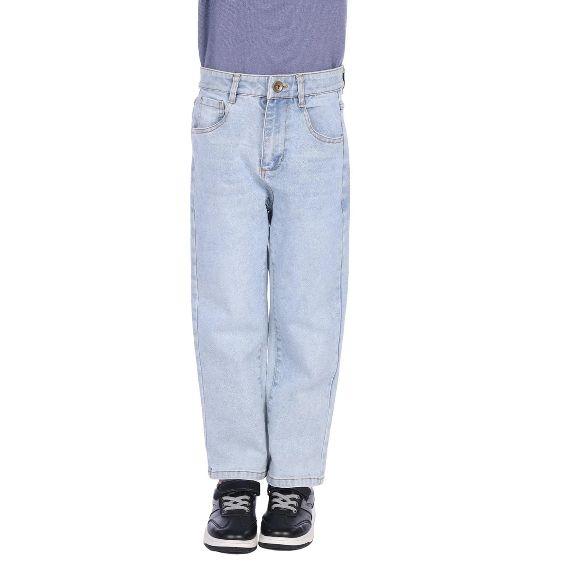 100 | 3Y Light Jeans Blue 100 | 3Y,60,52,- Pants for Boys Image