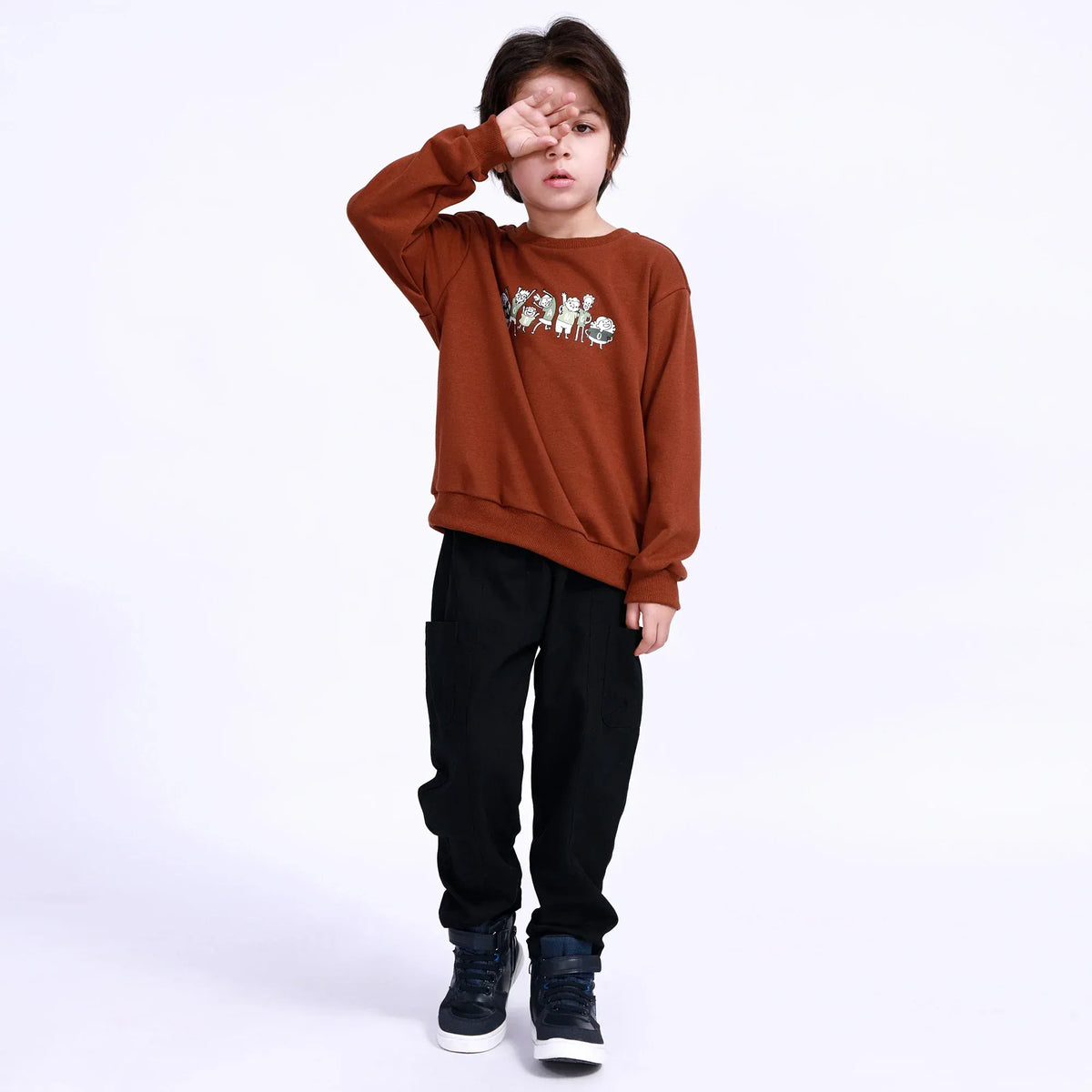 Plain Pants for Boys Image