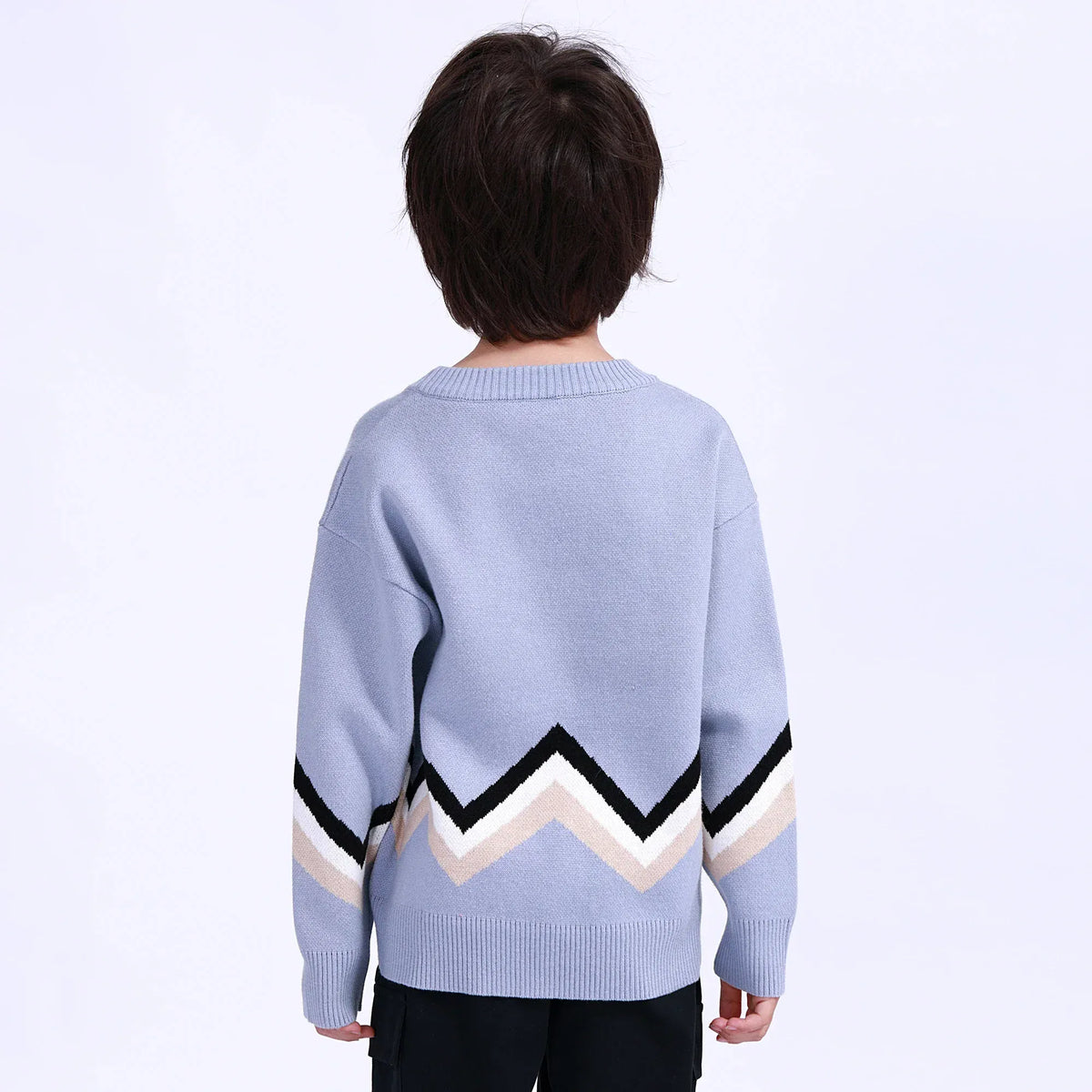 Color-Blocked Sweater for Boys Image