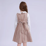 Checked Dress for Girls Image
