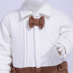 Color-Blocked Romper for Baby Boy Image