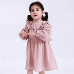 Pink Floral Dress for Baby Girl Image