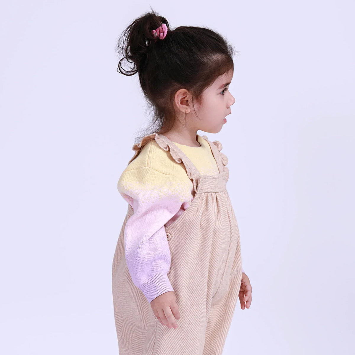 Color-Blocked Sweater for Baby Girl Image