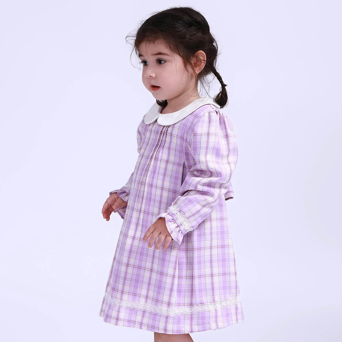Checked Dress for Baby Girl Image
