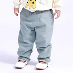 Green Embroidery Pants for Baby Girl Image