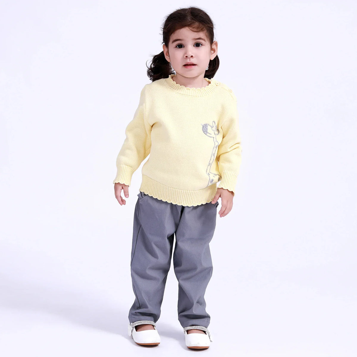 Embroidery Sweater for Baby Girl Image