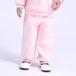 Pink Printed Pants for Baby Girl Image