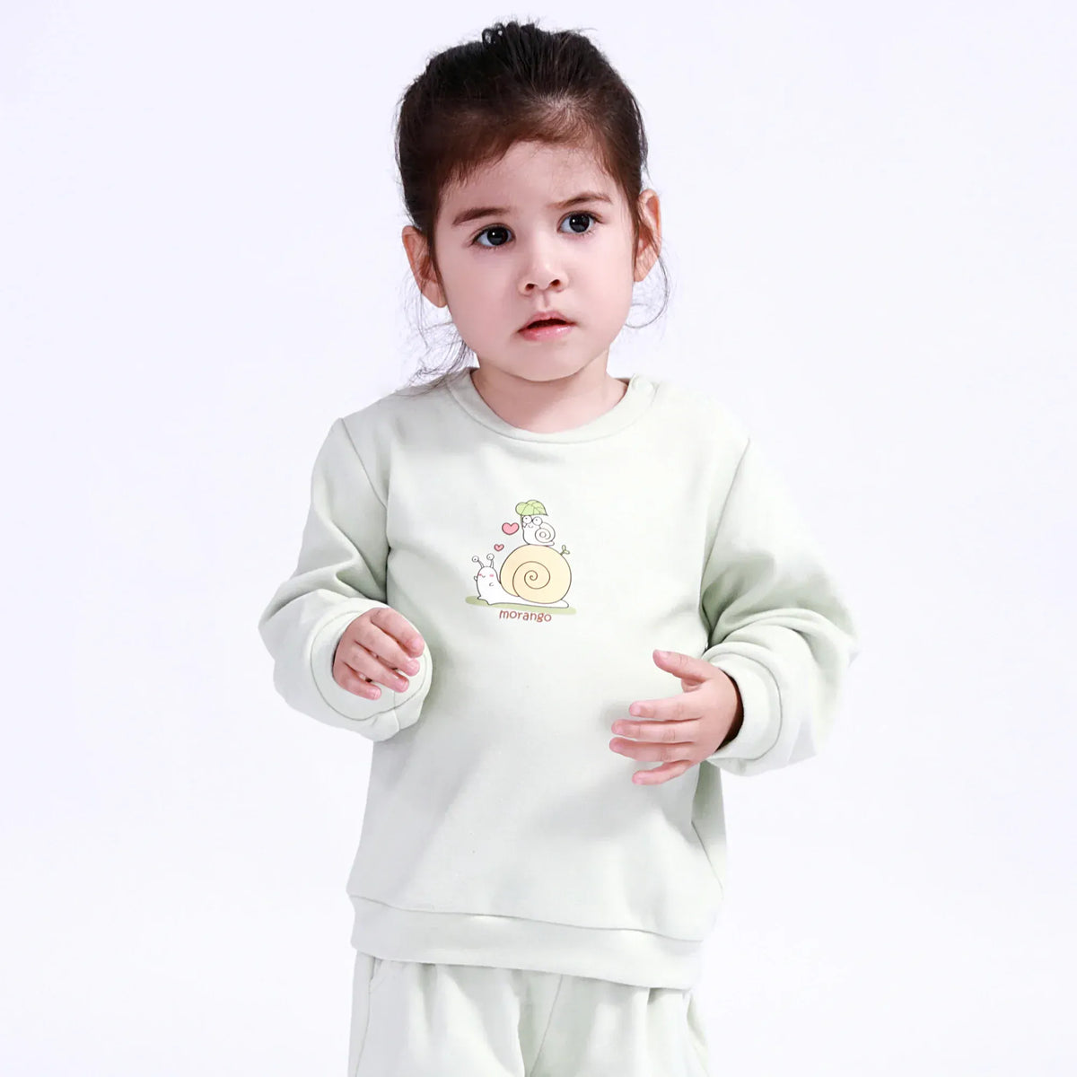 62 | 3-6M Mint Green 62 | 3-6M,30.5,53,24.5,- Printed T.Shirt for Baby Girl Image