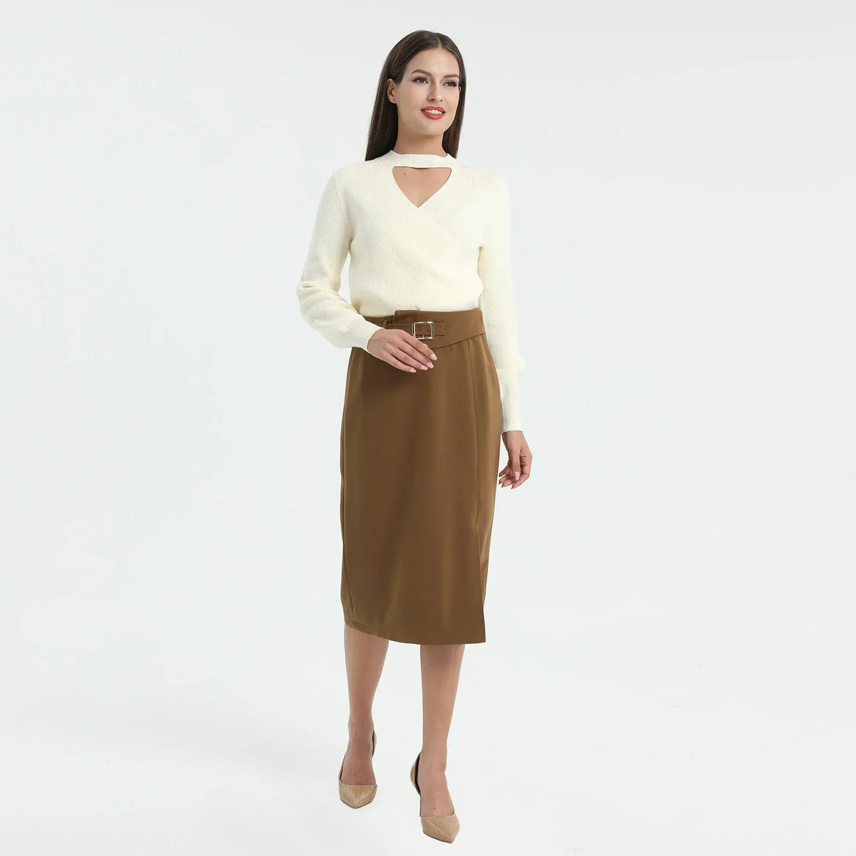 Plain Skirt for Women Image
